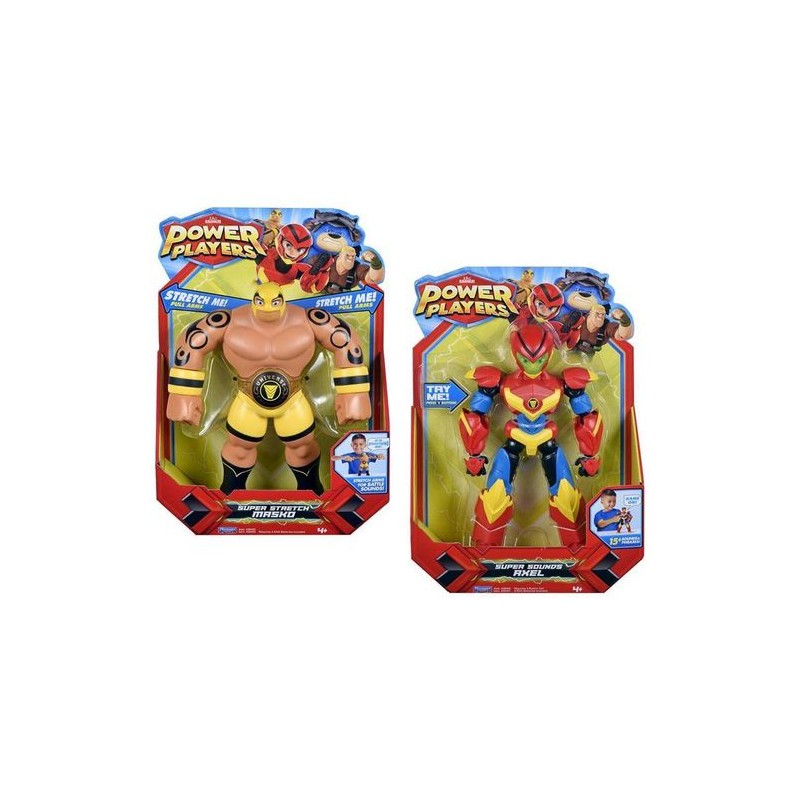 POWER PLAYERS PERSONAGGI GIGANTI 25 CM EAN 8056379097211 INGROSSO PERSONAGGI CARTOON E DISNEY