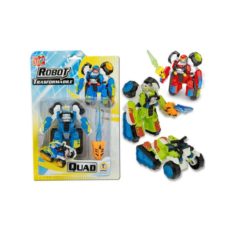 ROBOT QUAD TRASFORMABILE ASS EAN  INGROSSO GIOCHI DA EDICOLA