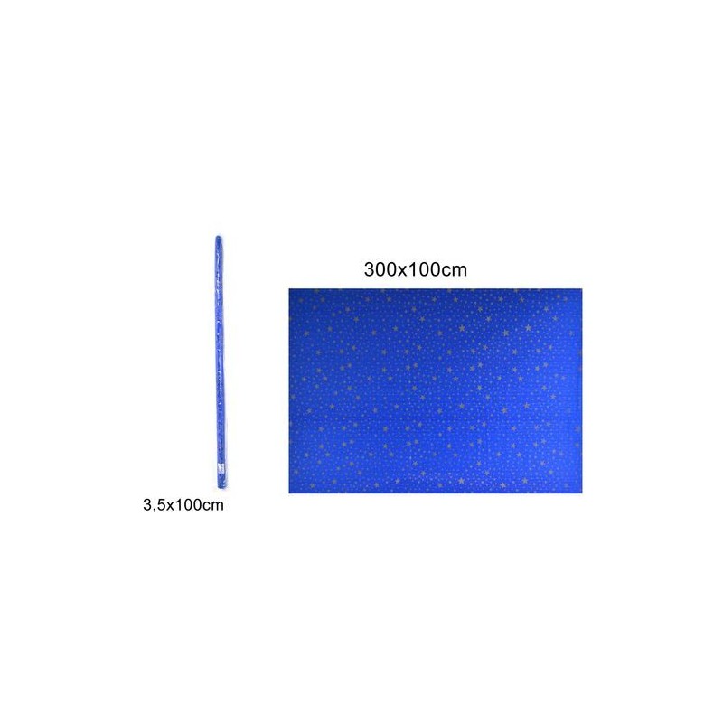 ROTOLO CARTA CIELO STAMPATO 3X1MT EAN 8033113486432 INGROSSO ACCESSORI PER IL PRESEPE