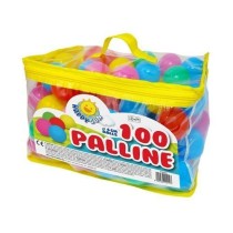 INGROSSO SACCA 100 PALLINE COLORS DIAM.6CM.