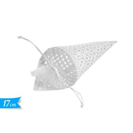 INGROSSO SACCHETTO CONO C/LACCETTO BIANCO