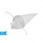 SACCHETTO CONO C/LACCETTO BIANCO EAN 8032732127344 INGROSSO UTENSILI PER DESIGN DOLCI