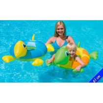INGROSSO SALVAGENTE TARTARUGA D.61CM IN 2 COLORI ASS.BLU-GIA