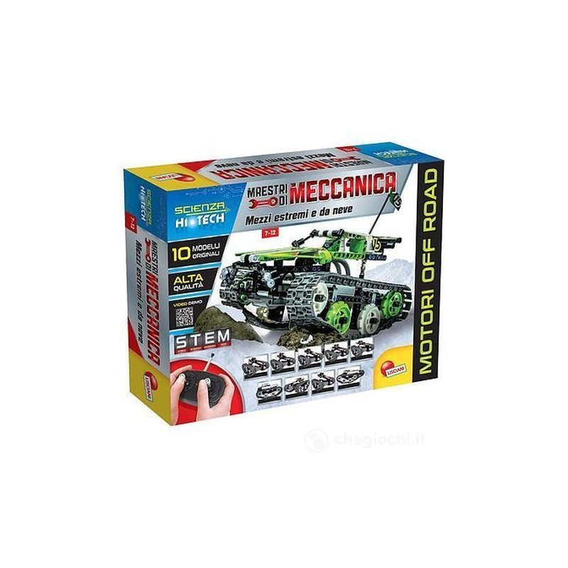 SCIENZA HI TECH MAESTRI DI MECCANICA MEZZI ESTREMI E DA NEVE EAN 8008324068760 INGROSSO SCIENZA E GIOCO LISCIANI