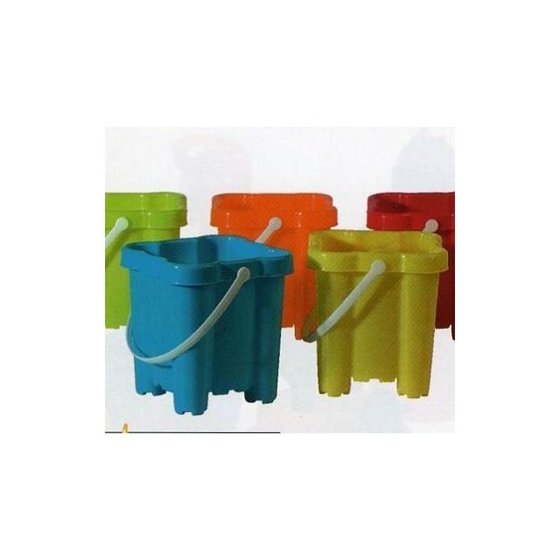 SECCHIELLO RODOS D.16CM 4 COLORI ASS. ROSSO BLU GIALLO VERDE EAN 8000796004048 INGROSSO SECCHIELLI MARE VUOTI