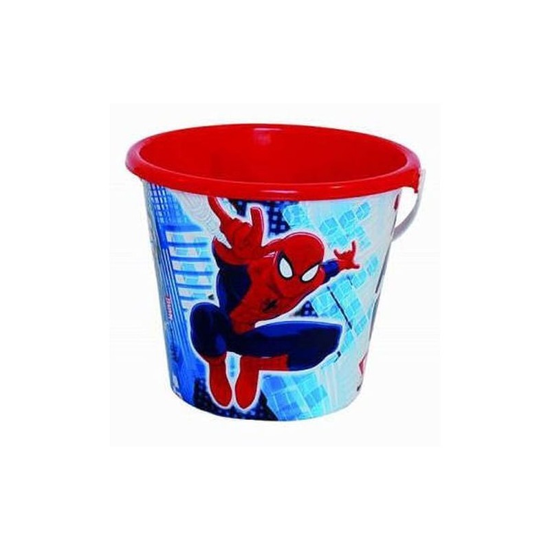 SECCHIELLO SPIDERMAN D.18 H.15CM SINGOLO 39X39X37CM +10MESI EAN 8026196203829 INGROSSO SECCHIELLI MARE VUOTI