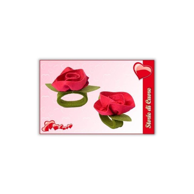 SET 2 PORTATOVAGLIOLO ROSA ASS EAN 8032732078004 INGROSSO SAN VALENTINO
