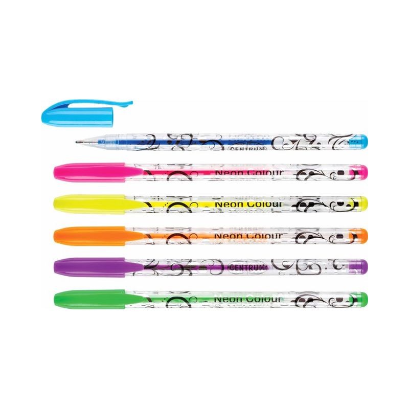 SET 6 PENNE GEL NEON 0,7MM EAN 4030969874004 INGROSSO PENNE PER LA SCUOLA