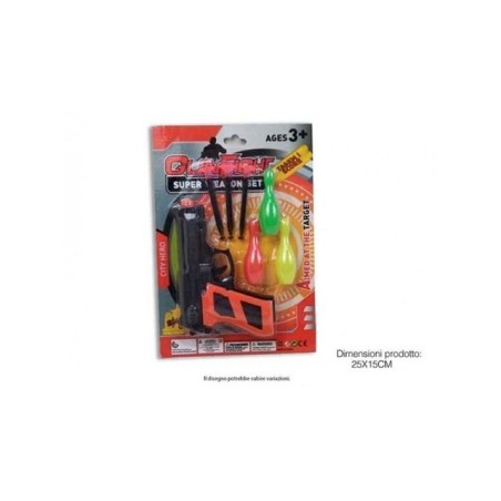 SET PISTOLA IN BLISTER EAN 8032780723802 INGROSSO GIOCHI DA EDICOLA