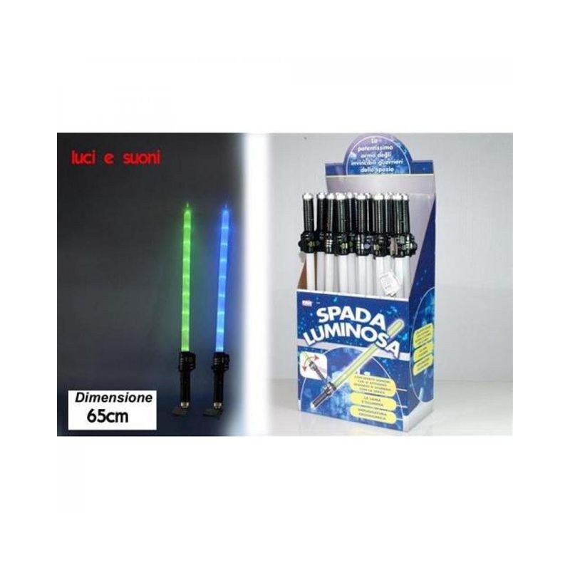 SPADA LUMINOSA B/O C/SUONO 2ASS EAN 8015361587918 INGROSSO SPADE GIOCATTOLO E ARCHI INDIANI
