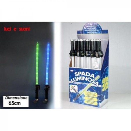 INGROSSO SPADA LUMINOSA B/O C/SUONO 2ASS