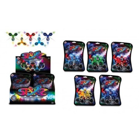 SPINZ TROTTOLE LUMINOSE C/GIOCHI DI LUCE 17X24X2CM EAN 8005124019206 INGROSSO GIOCHI DA EDICOLA