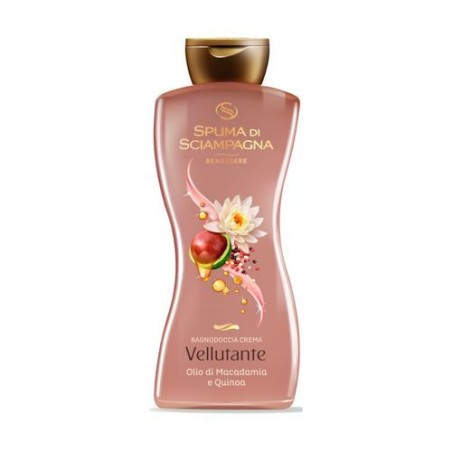 INGROSSO SPUMA BAGNO 650ML VELLUT. MACAD/QUINOA