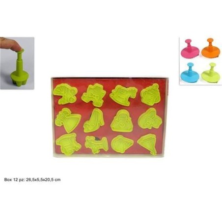 INGROSSO STAMPINI BOX 12PZ ASS COL
