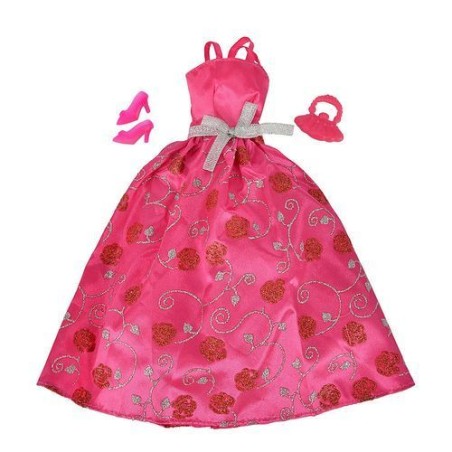 STEFFI LOVE ABITI GLAMOUR 32.5X20X3CM +3 3 ASSORTIMENTI IN BLISTER EAN 4006592533694 INGROSSO ACCESSORI PER BAMBOLE