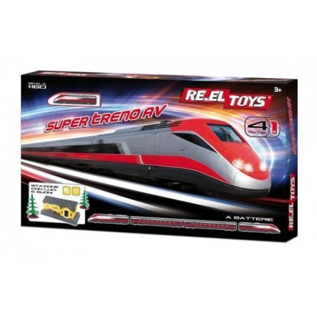 SUPER TRENO AV C/STAZIONE L&S A BATTERIE EAN 8001059003242 INGROSSO PISTA TRENINO