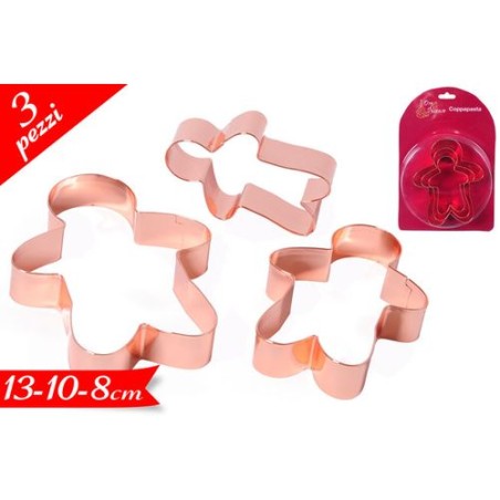 INGROSSO TAGLIA BISCOTTI 3PZ ASS