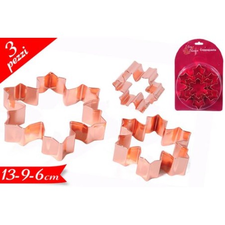 INGROSSO TAGLIA BISCOTTI 3PZ ASS