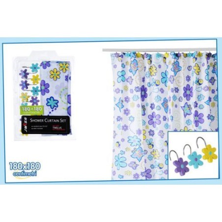 INGROSSO TENDA DOCCIA DECORO NATURA