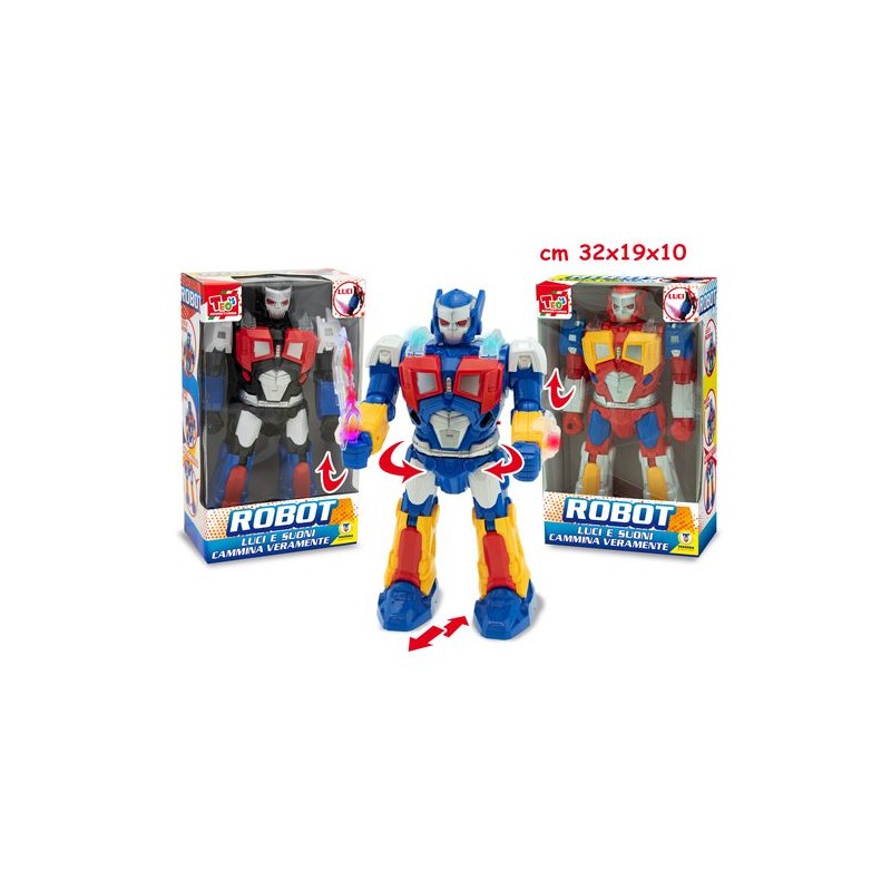 TEO'S ROBOT LUCI / SUONI E CAMMINA EAN  INGROSSO ROBOT GIOCATTOLO