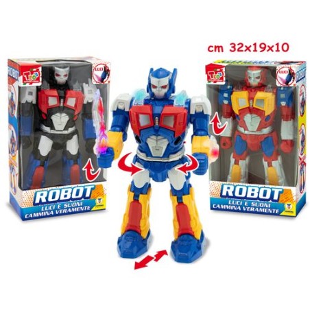 TEO'S ROBOT LUCI / SUONI E CAMMINA EAN  INGROSSO ROBOT GIOCATTOLO