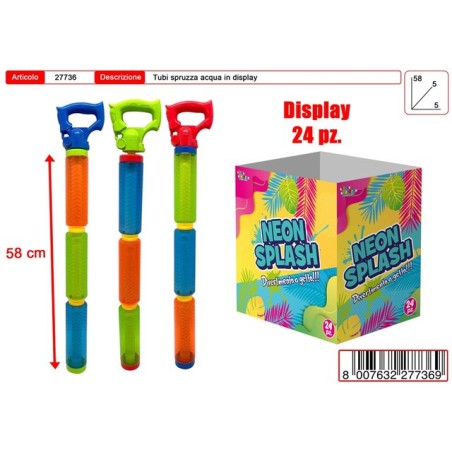 INGROSSO TUBO ACQUA TRASPARTENTE 60CM