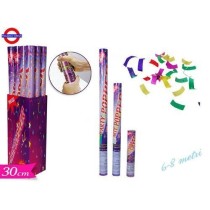 INGROSSO TUBO SPARA CORIANDOLI CM.30