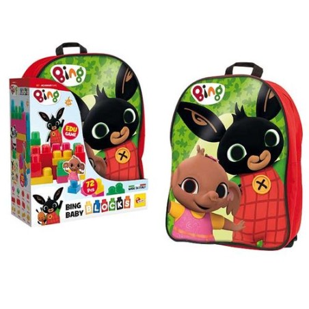 BING ZAINETTO COSTRUZIONI BABY ROSSO EAN 8008324076611 INGROSSO GIOCHI PRIMA INFANZIA