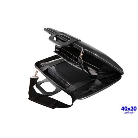 INGROSSO VALIGIA PORTA COMPUTER NERA