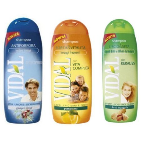INGROSSO VIDAL SHAMPOO ML.250 ASS.