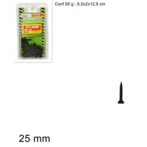 INGROSSO VITI NERE MIS. 25MM IN BLISTER