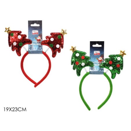 INGROSSO FRONTINO C/ALBERO E GLITTER 2ASS