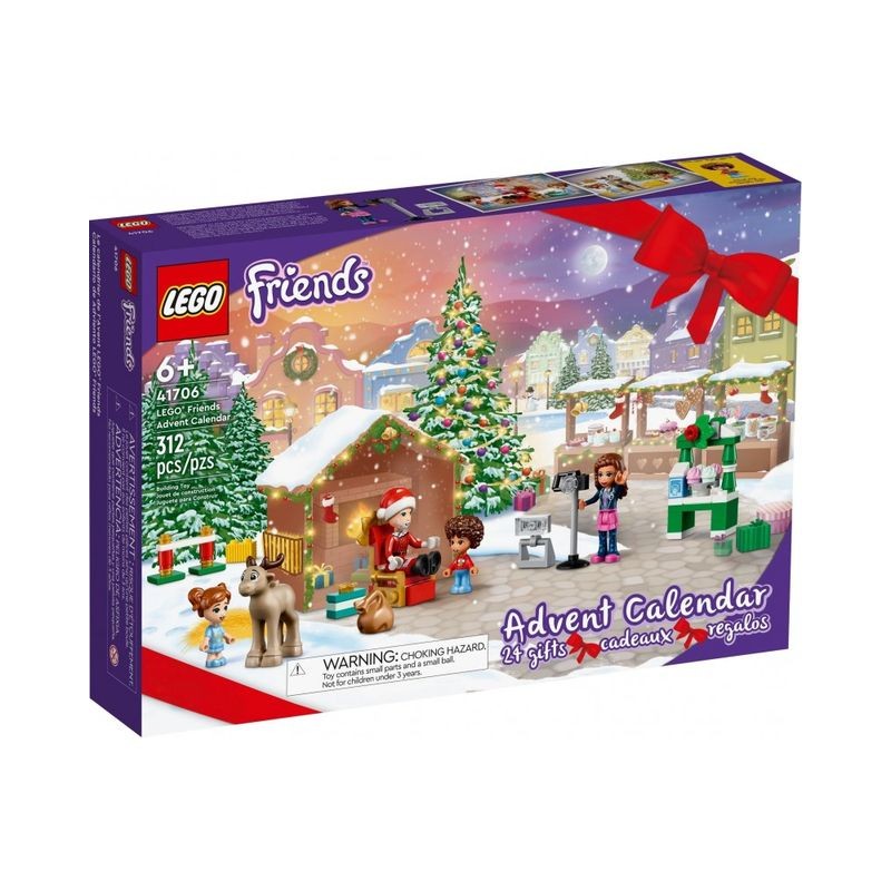 LEGO 41706 CALENDARIO DELL'AVVENTO EAN 5702017155074 INGROSSO CALENDARI AVVENTO