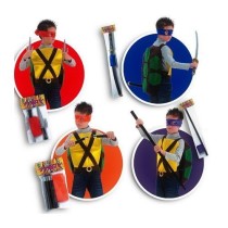 INGROSSO SET TARTARUGA NINIJA (ARMA E NASCHERINA)