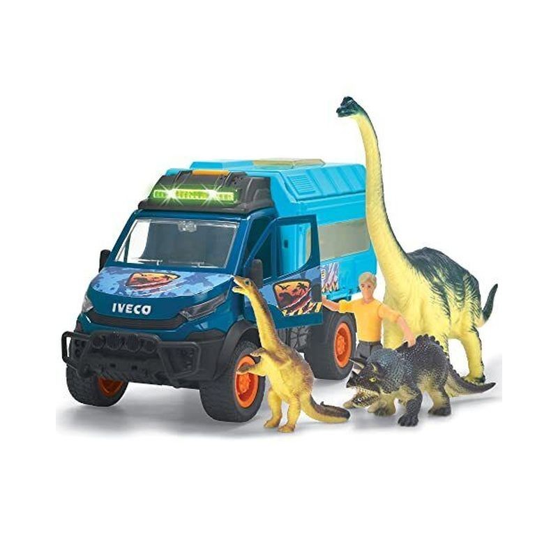 DINO WORLD LAB CM.28 LUCI E SUONI + 3 DI SNOSAURI E PERSONAGGIO EAN 4006333080869 INGROSSO MODELLINI AUTO LUCI E SUONI