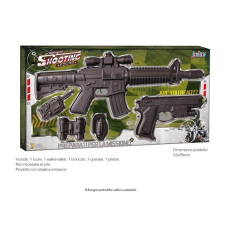SET PISTOLA IN SCATOLA EAN 8032780724212 INGROSSO GIOCHI DA EDICOLA