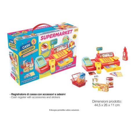 CASSA SHOPPING SET EAN 8032780725721 INGROSSO GIOCATTOLI PER EDICOLA