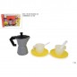 CAFFETTIERA C/PIATTI E TAZZINE SET X2 EAN 8034048452547 INGROSSO GIOCHI DI CUCINA ED ELETTRODOMESTICI