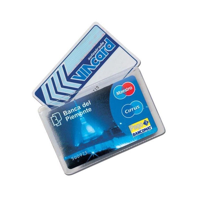 CLASSIC CARD - PORTACARD A 2 SCOMPARTI EAN 8015915009996 INGROSSO PORTA DOCUMENTI TASCABILI