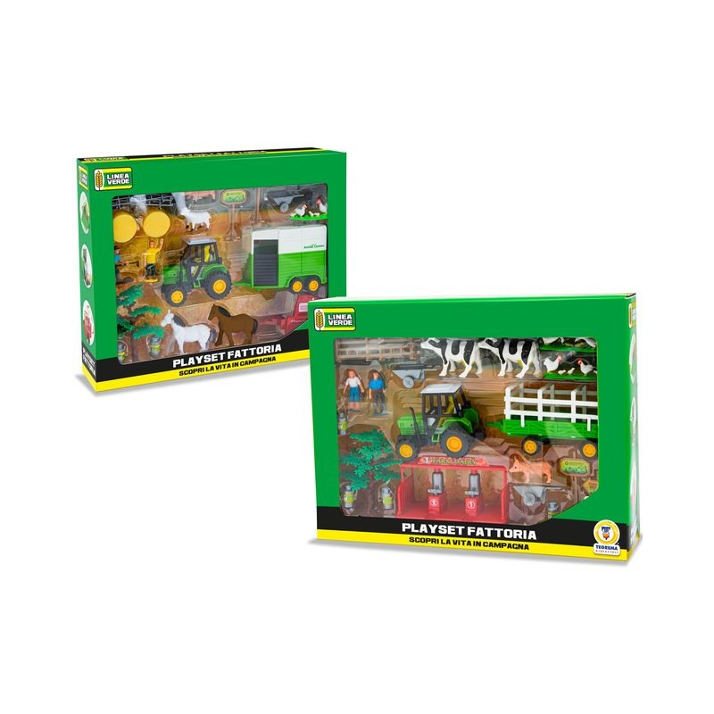PLAYSET FATTORIA TRATTORE ASS EAN  INGROSSO ANIMALI GIOCATTOLO