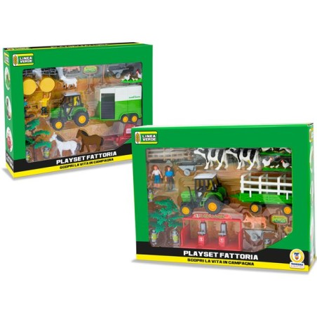 INGROSSO PLAYSET FATTORIA TRATTORE ASS
