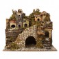 PAESAGGIO CON LUCI CM. 28X15X20 EAN 8018623113870 INGROSSO OGGETTISTICA NATALIZIA