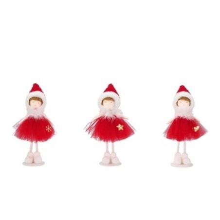 DEC NAT X ALB FATINA A3M 12X12XH19 EAN 8021785782853 INGROSSO PUPAZZI E GNOMI NATALIZI