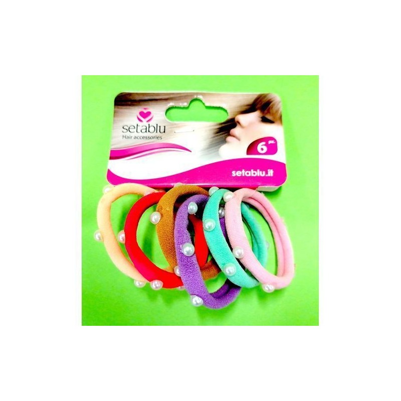 ELASTICO TRENDY BEAD 6PZ EAN 8059174594565 INGROSSO ELASTICI E FASCE PER CAPELLI