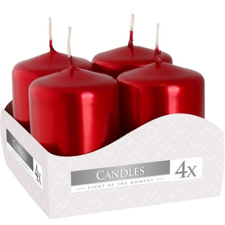 CANDELA VOTIVA DIAM.3,8X6CM 4PZ ROSSO M. EAN 5906927470047 INGROSSO CANDELE E LAMPADE NATALIZIE