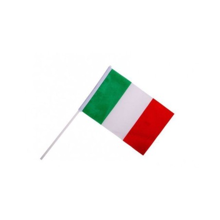 BANDIERINA ITALIA IN PLASTICA CM.21x14 EAN 8004761062330 INGROSSO BANDIERE