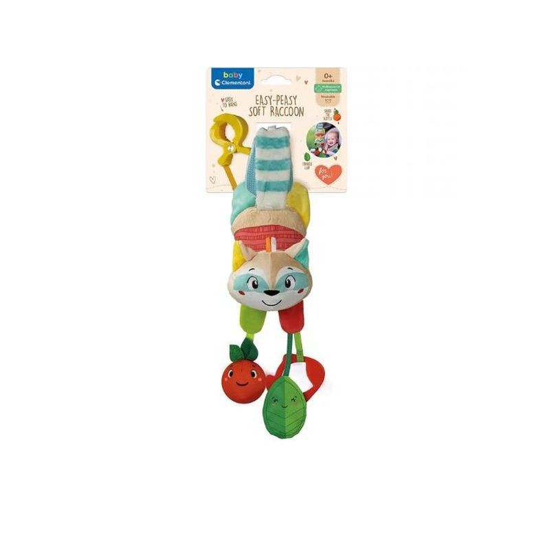 BC4U - ON THE GO PLUSH - RACCOON 22 -K- EAN 8005125177899 INGROSSO GIOCHI PRIMA INFANZIA