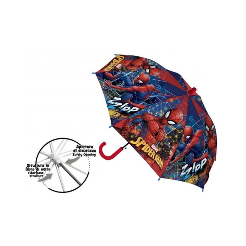 OMBRELLO KIDS POE 38/8 SPIDERMAN PVC M. EAN 8054708193825 INGROSSO OMBRELLI