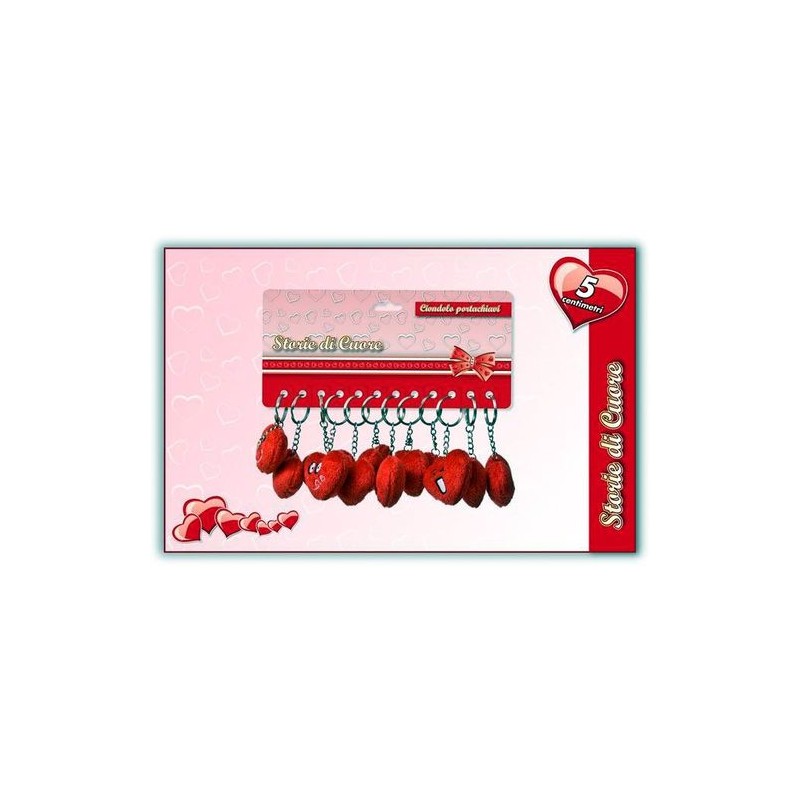 PORTACHIAVI CUORE ASS. C.12