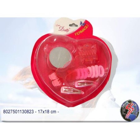 INGROSSO BLISTER CUORE C/FERMAGLI